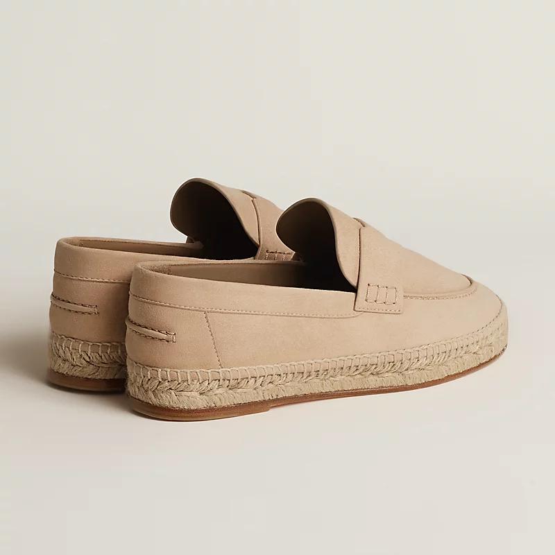 Giày Hermes Trip Espadrille Nữ Be